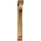 Ekena Millwork Legacy Traditional Smooth Bracket w/ Offset Brace, Western Red Cedar, 5 1/2"W x 36"D x 44"H BKT0604X36X44LEC01SWR - alternate 2